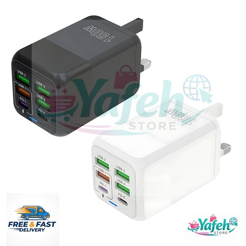 150w port usb charger pd - usb,