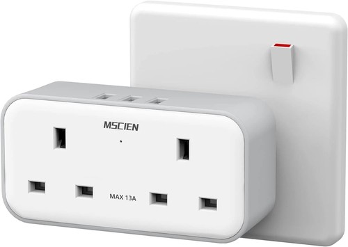 Double plug adaptor mscien - adaptor,