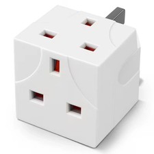 2 WAY 3 PIN ADAPTER SOCKET