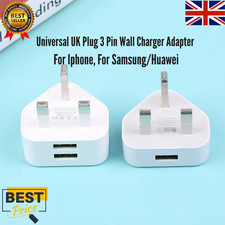 UK Mains 3 Pin Plug Adapter