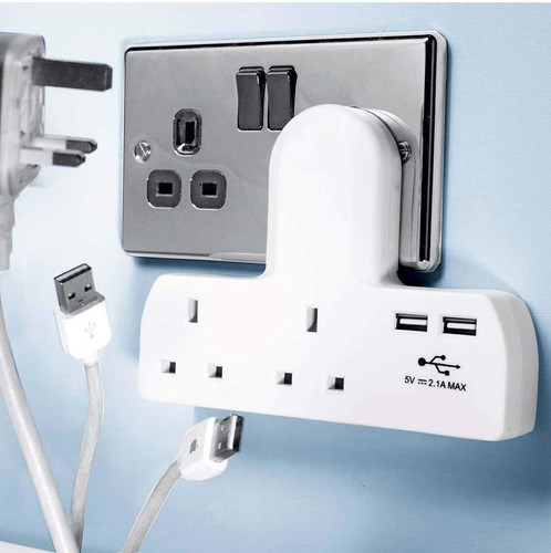 Usb multi plug adapter - multi, double