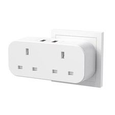 Double Plug Adaptor 2 Way