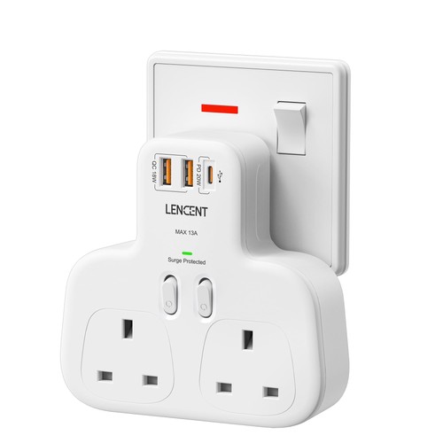 Lencent double plug adaptor - plug,
