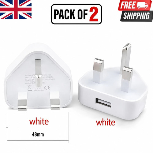 Pin dual usb plug adapter - pin,