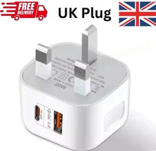 Fast Charging Dual Port Plug
