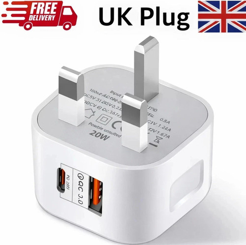 Fast charging dual port - charging, plug