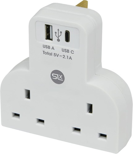 Slx double plug adaptor with - adaptor,
