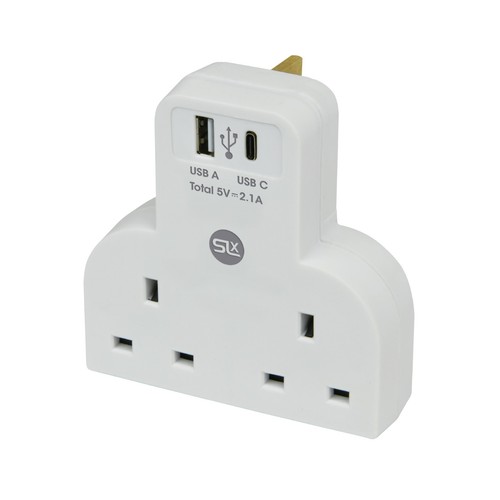 Slx double plug adaptor with - plug,