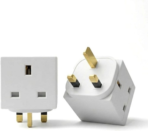 Double plug adapter - -, way