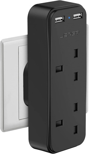 Jsver double plug adapter with - jsver,