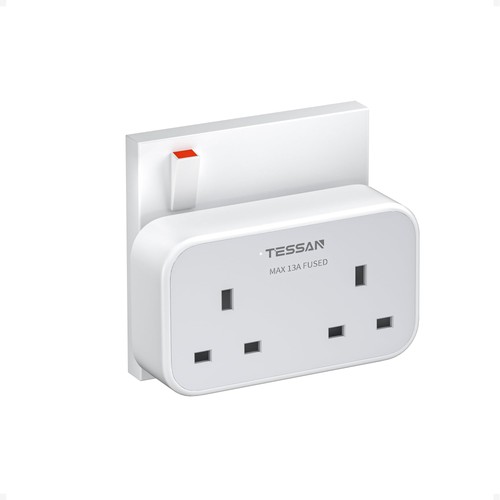 Tessan double plug - plug, adapter