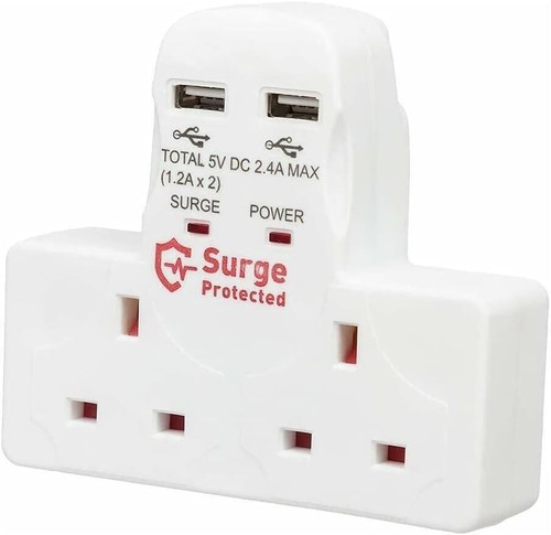 Plug socket adaptor - plug, 2