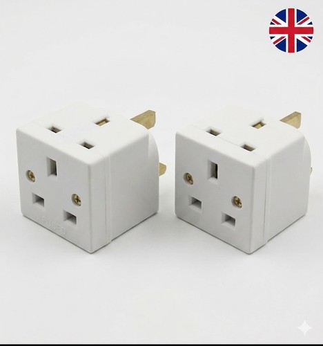 Way plug adaptor adapter - uk, 2