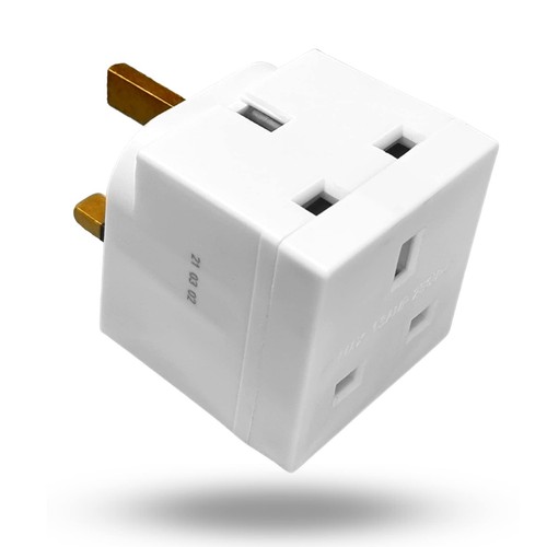 Two way double plug - way, adapter