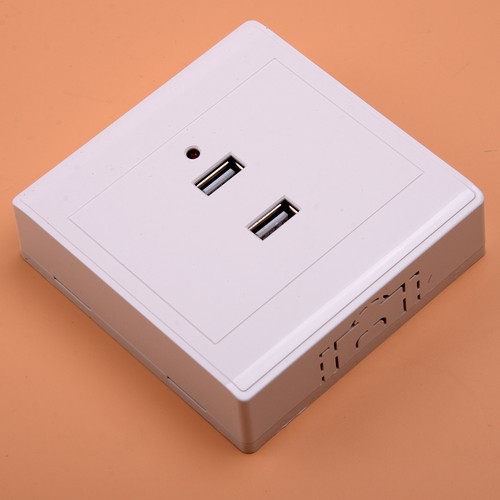Dual usb interface wall - dual,